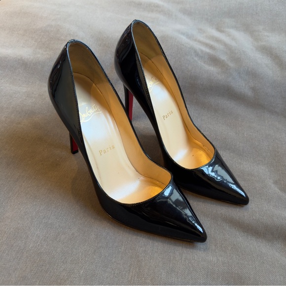 SOLD - CHRISTIAN LOUBOUTIN So Kate 100mm Patent Heels - Picture 2 of 7